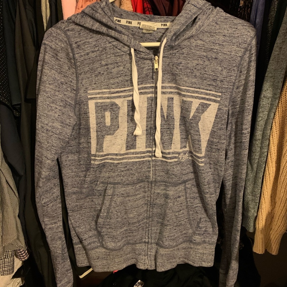 PINK Zip-Up Hoodie